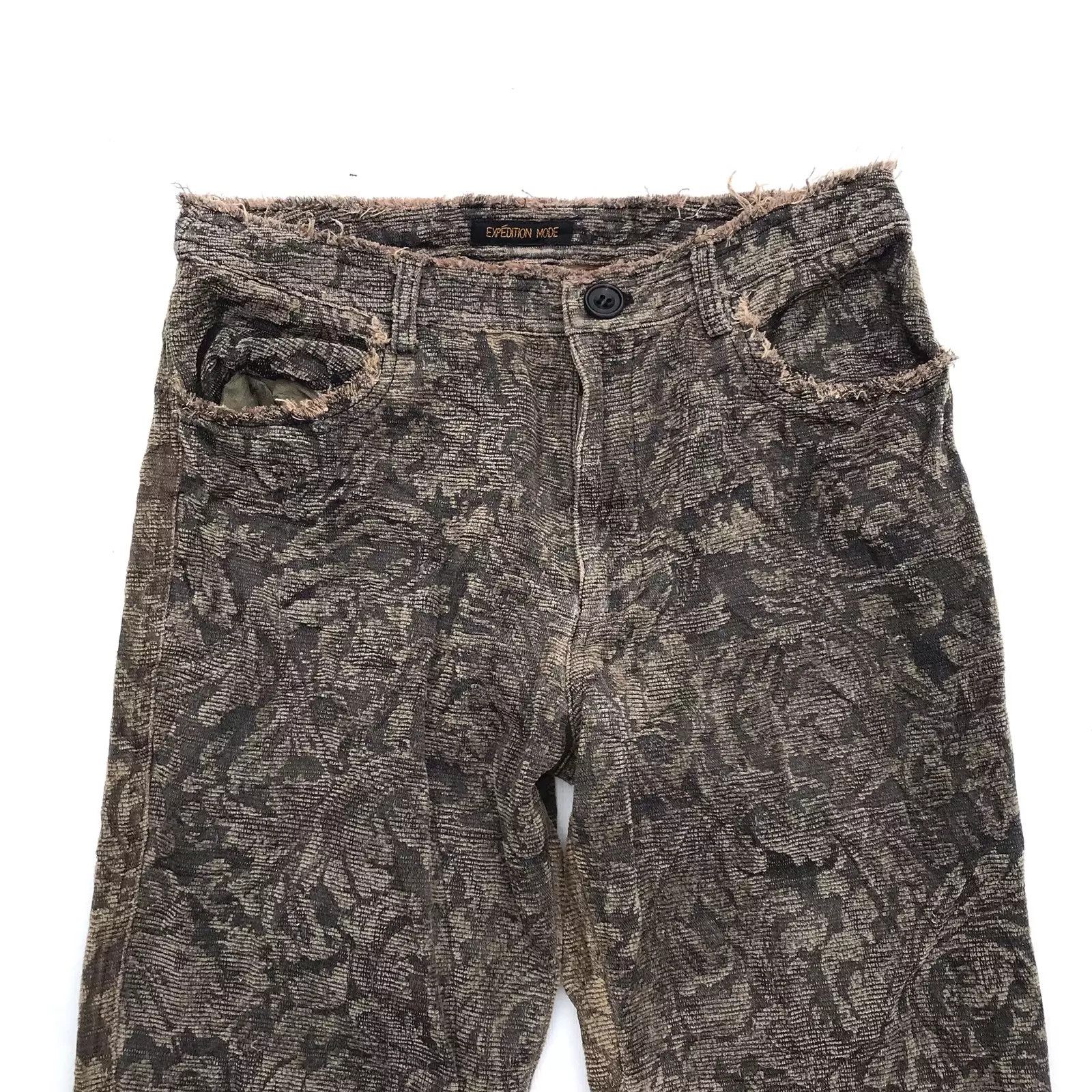 Japanese Brand × Vintage Vintage Floral Art work Pant embroidery pattern Size US 28 / EU 44 - 3 Thumbnail