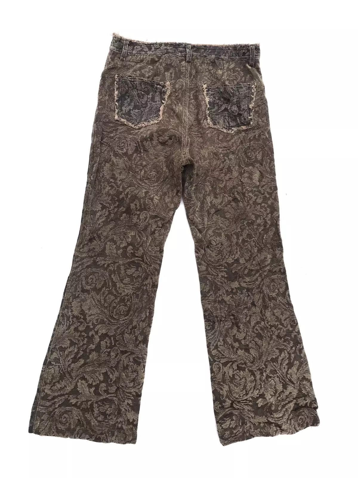 Japanese Brand × Vintage Vintage Floral Art work Pant embroidery pattern Size US 28 / EU 44 - 2 Thumbnail