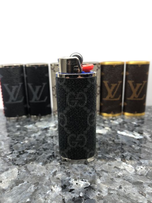 Grey Gucci Lighter Case