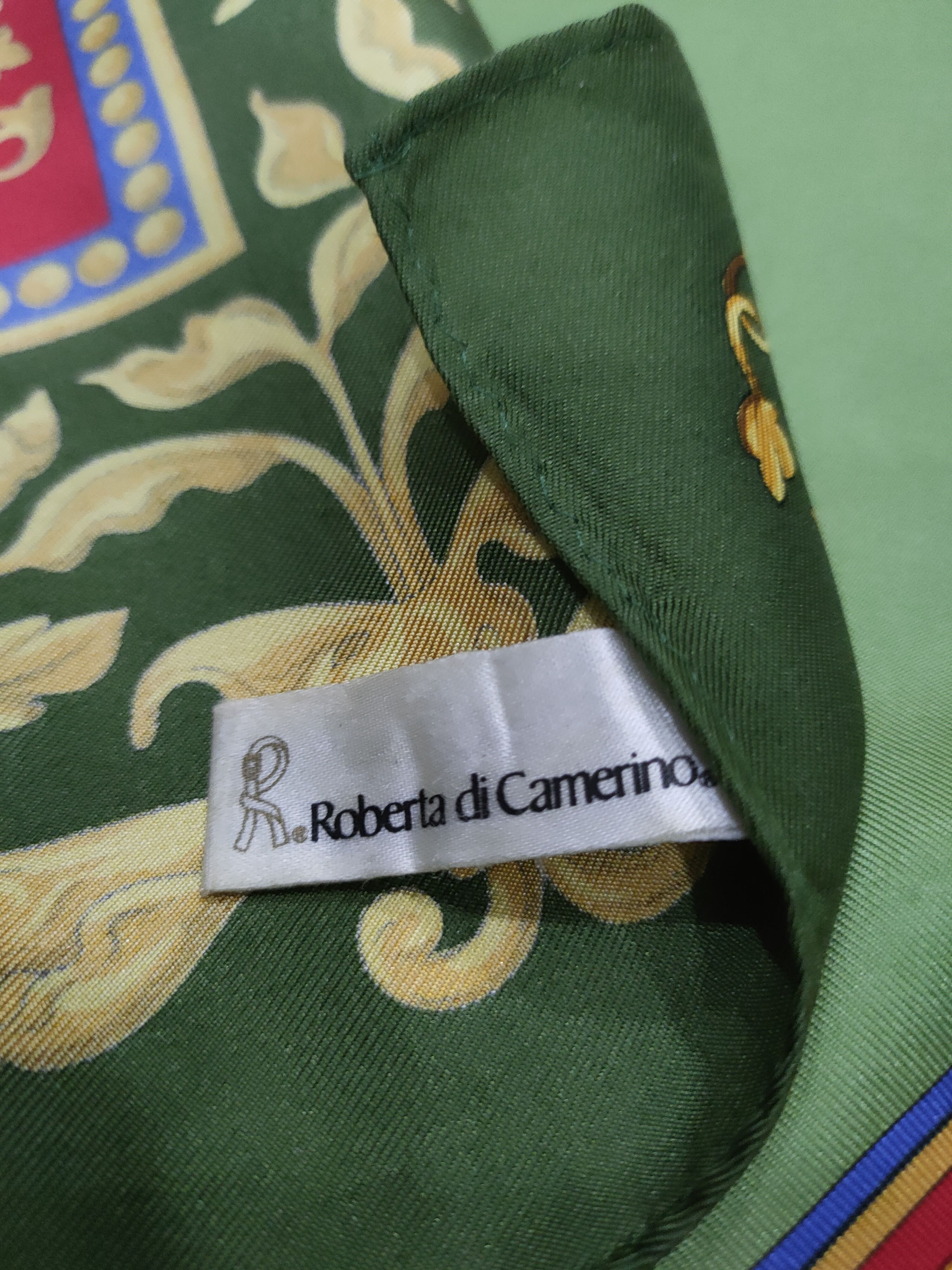 Roberta di Camerino VINTAGE ROBERTA DI CAMERINO SILK SCARF Size ONE SIZE - 9 Thumbnail