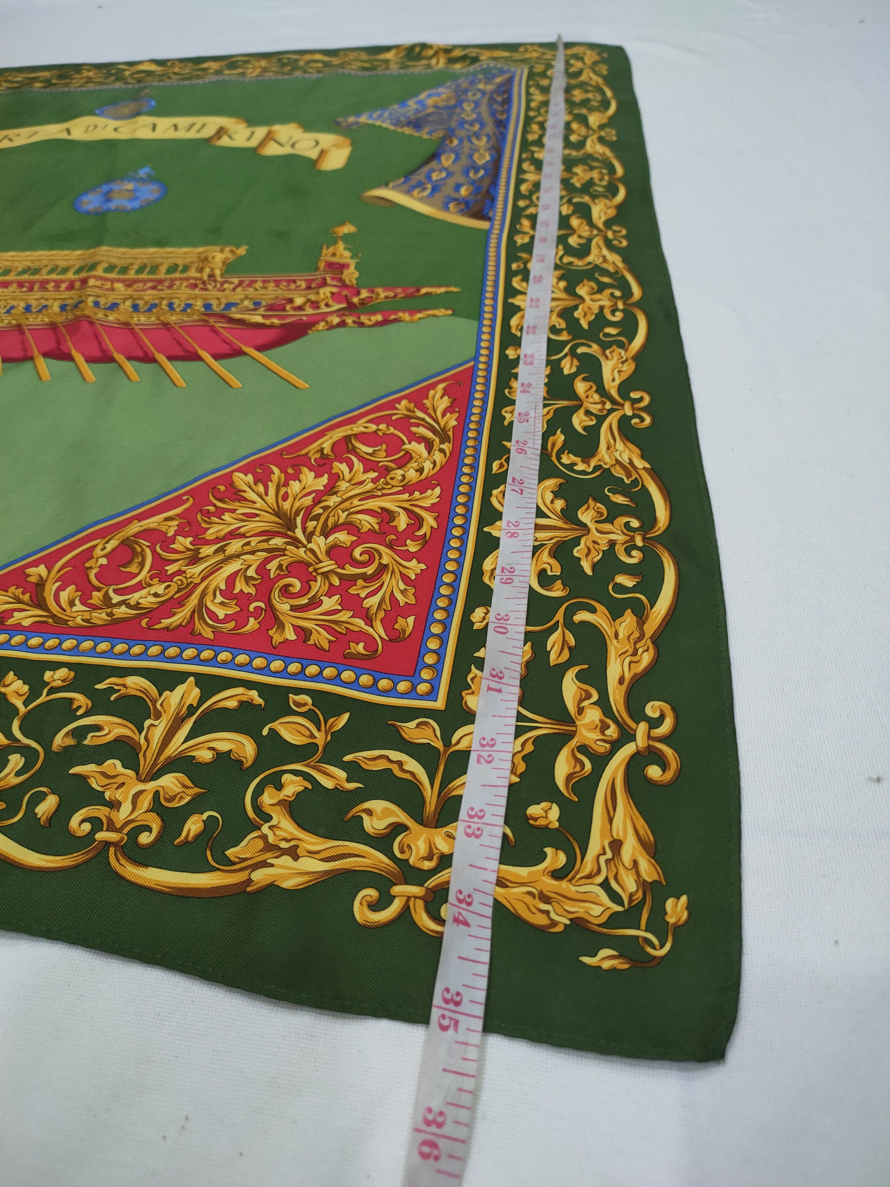 Roberta di Camerino VINTAGE ROBERTA DI CAMERINO SILK SCARF Size ONE SIZE - 7 Thumbnail