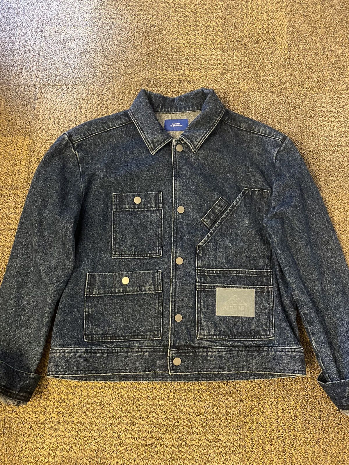 Gosha Rubchinskiy PACCBET Denim Chore Jacket Size US M / EU 48-50 / 2 - 1 Thumbnail