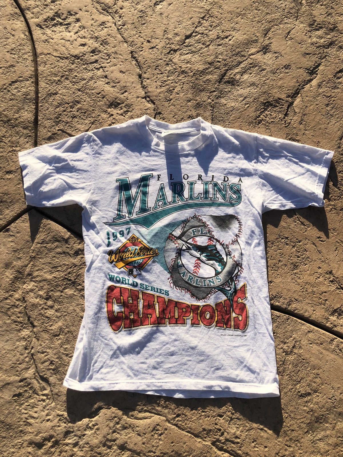 Vintage Florida Marlins Shirt Size Large – Yesterday's Attic