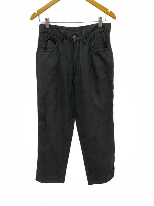 Fendi FENDI Zucca Monogram FF Logo Jeans Pants