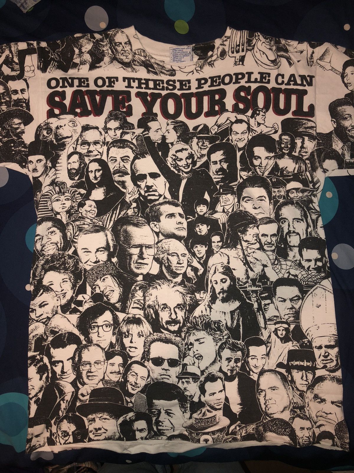 SAVE YOUR SOUL All Over Print Tee XXL