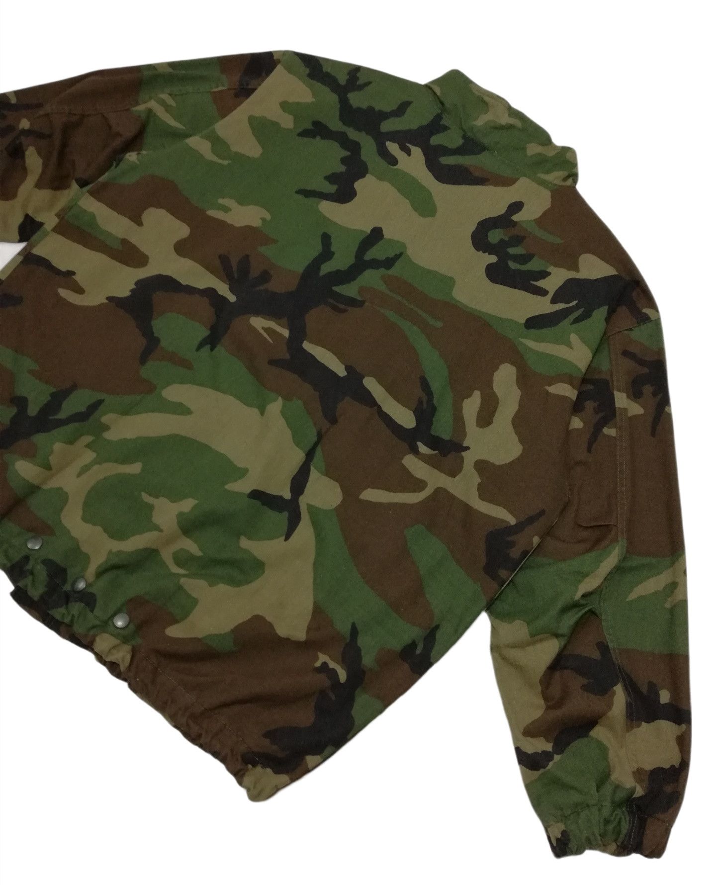Vintage 🔥USGI Army Military Chemical Protection Suit Woodland Camo Size US XL / EU 56 / 4 - 18 Thumbnail