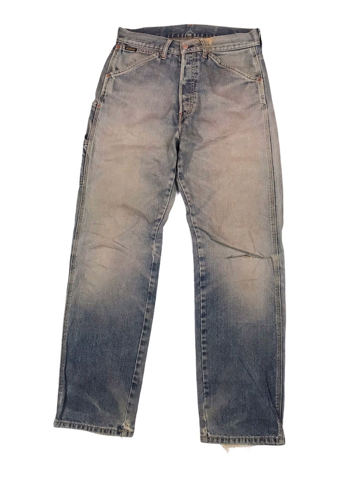 Diesel DIESEL extra side pocket distressed denim jeans Size US 29 - 1 Thumbnail