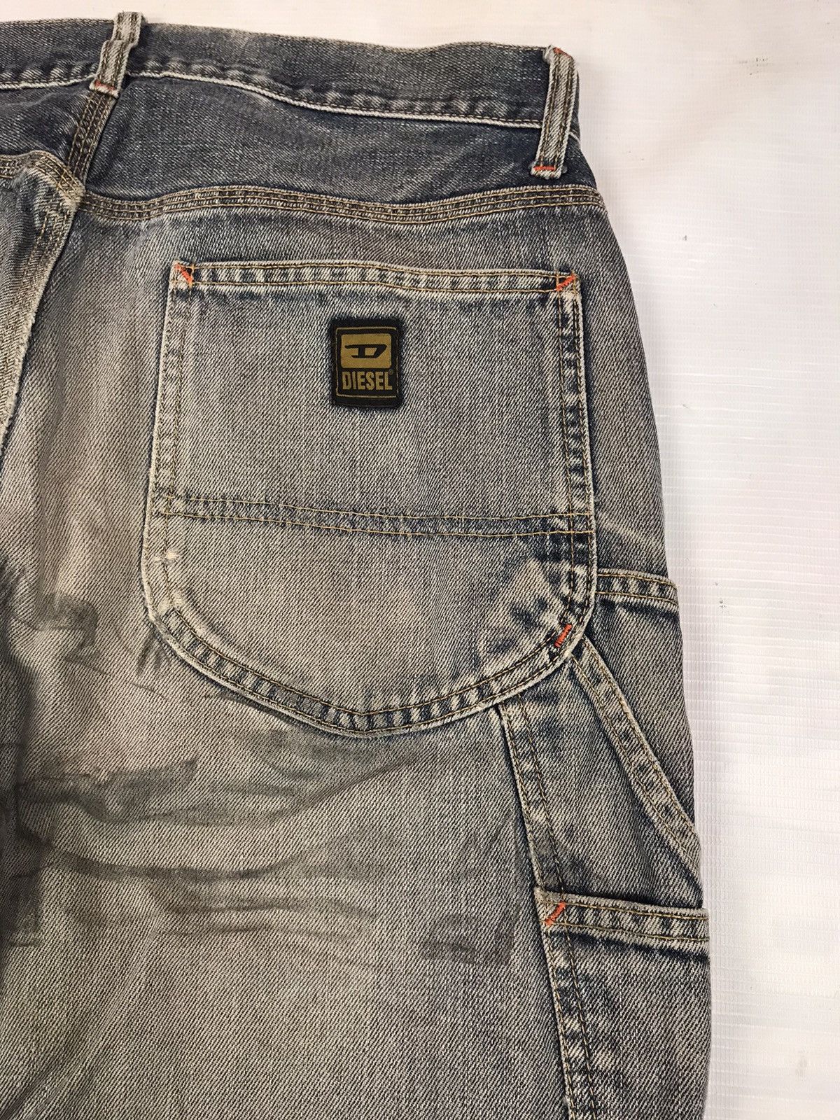 Diesel DIESEL extra side pocket distressed denim jeans Size US 29 - 17 Thumbnail