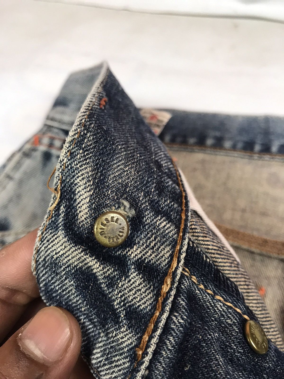 Diesel DIESEL extra side pocket distressed denim jeans Size US 29 - 13 Thumbnail