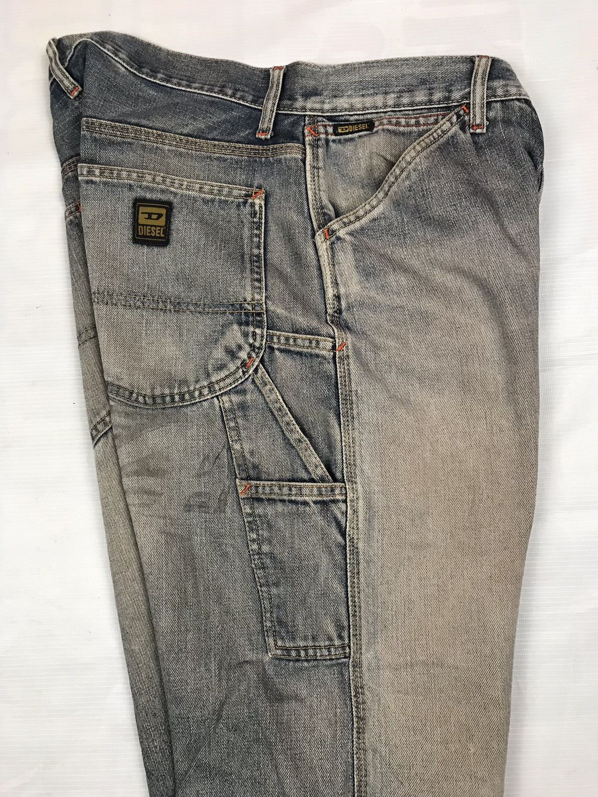 Diesel DIESEL extra side pocket distressed denim jeans Size US 29 - 18 Thumbnail