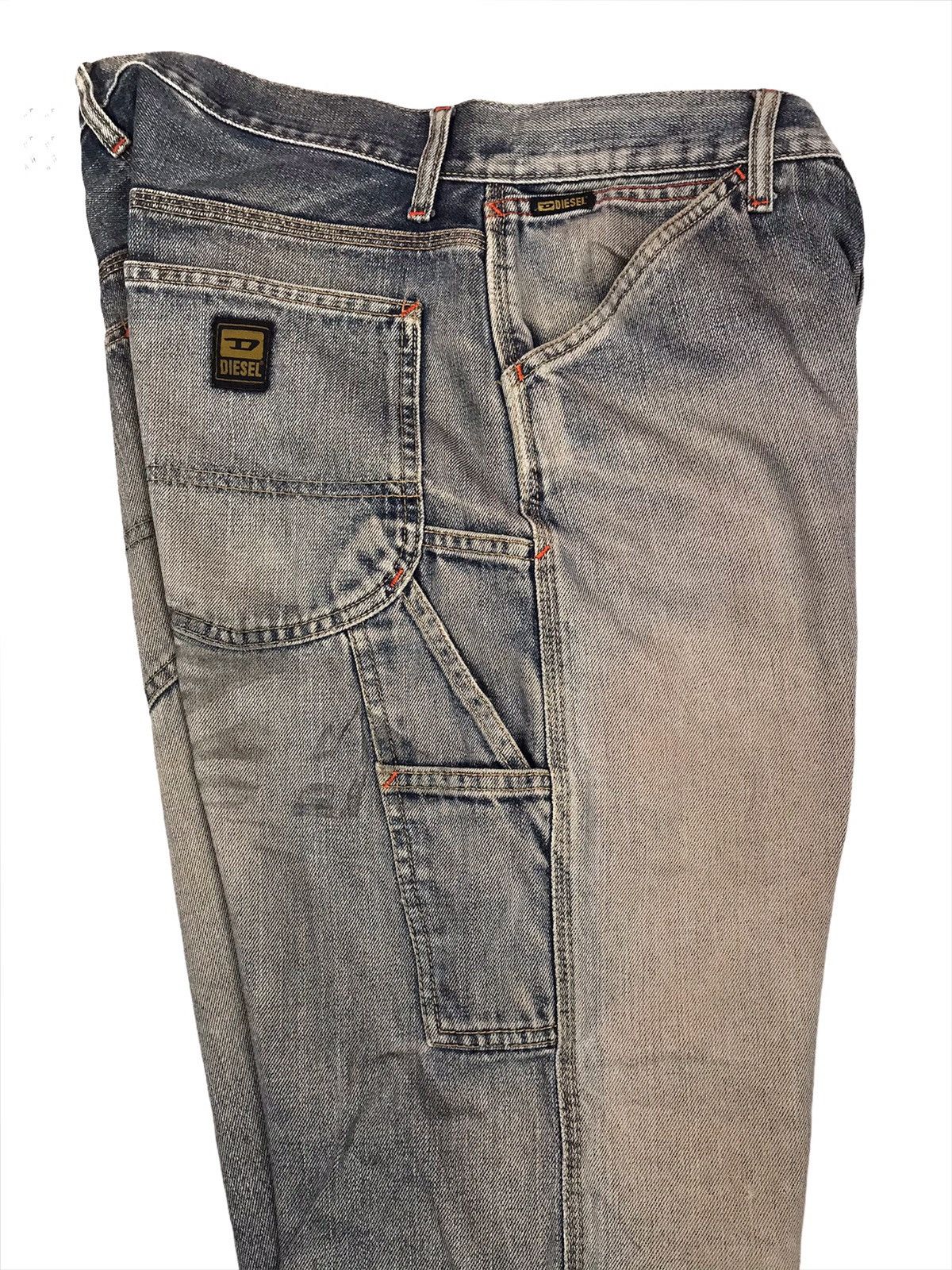 Diesel DIESEL extra side pocket distressed denim jeans Size US 29 - 3 Thumbnail