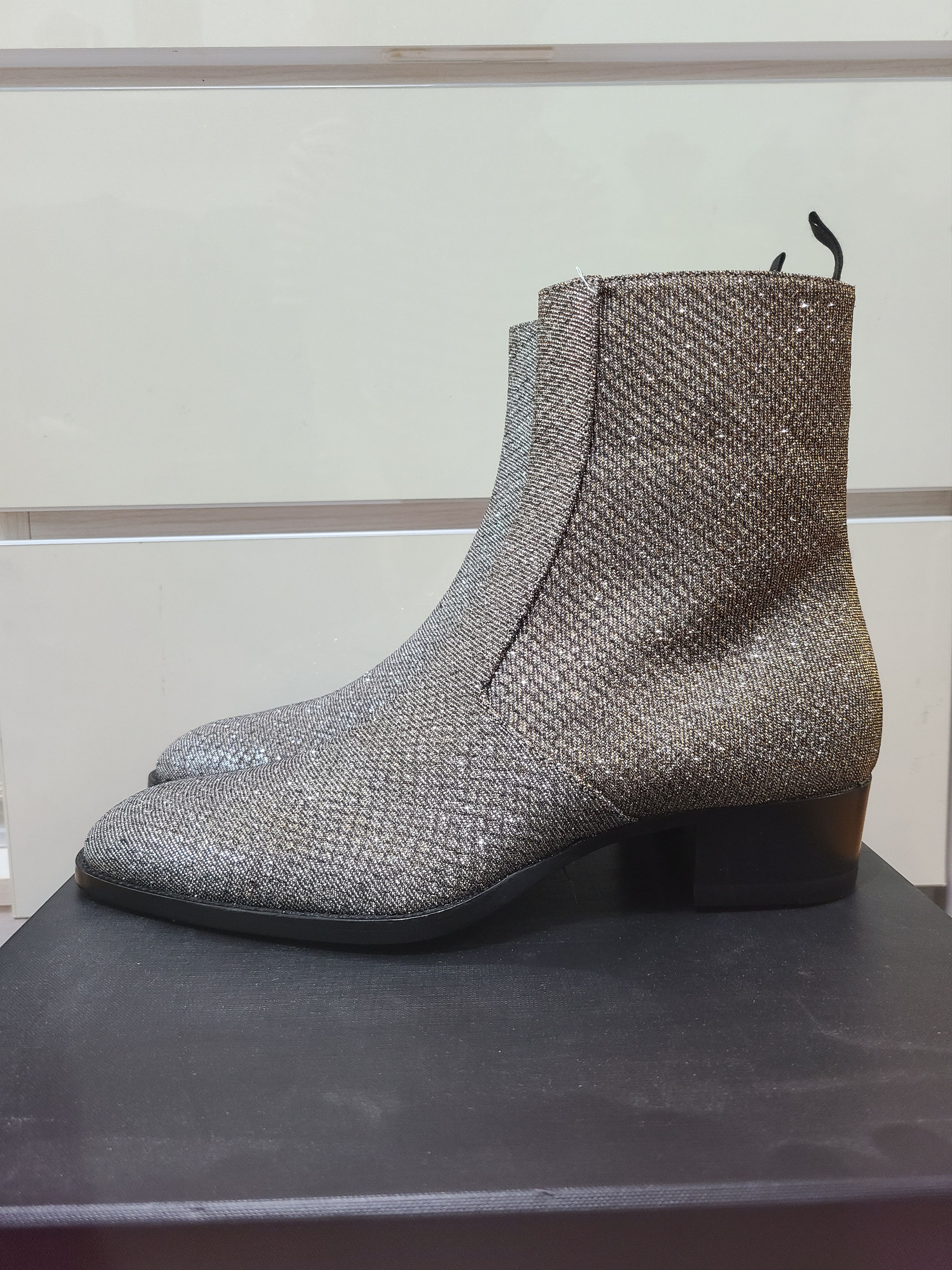 Saint Laurent Night Viper Zip 40 Waytt Boots by Hedi Slimane