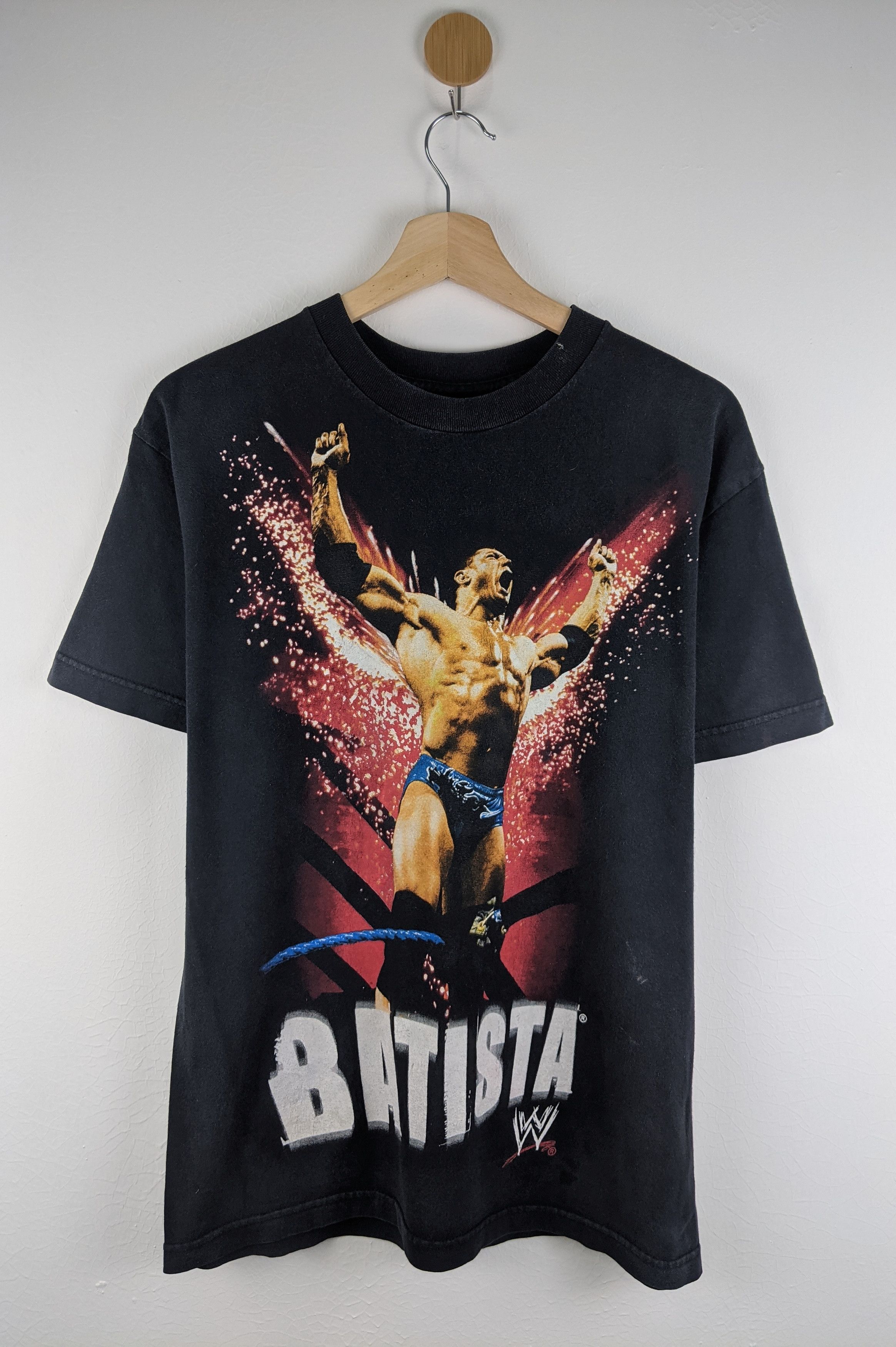 WWF Batista The Animal WWF WWE shirt Size US M / EU 48-50 / 2 - 1 Thumbnail