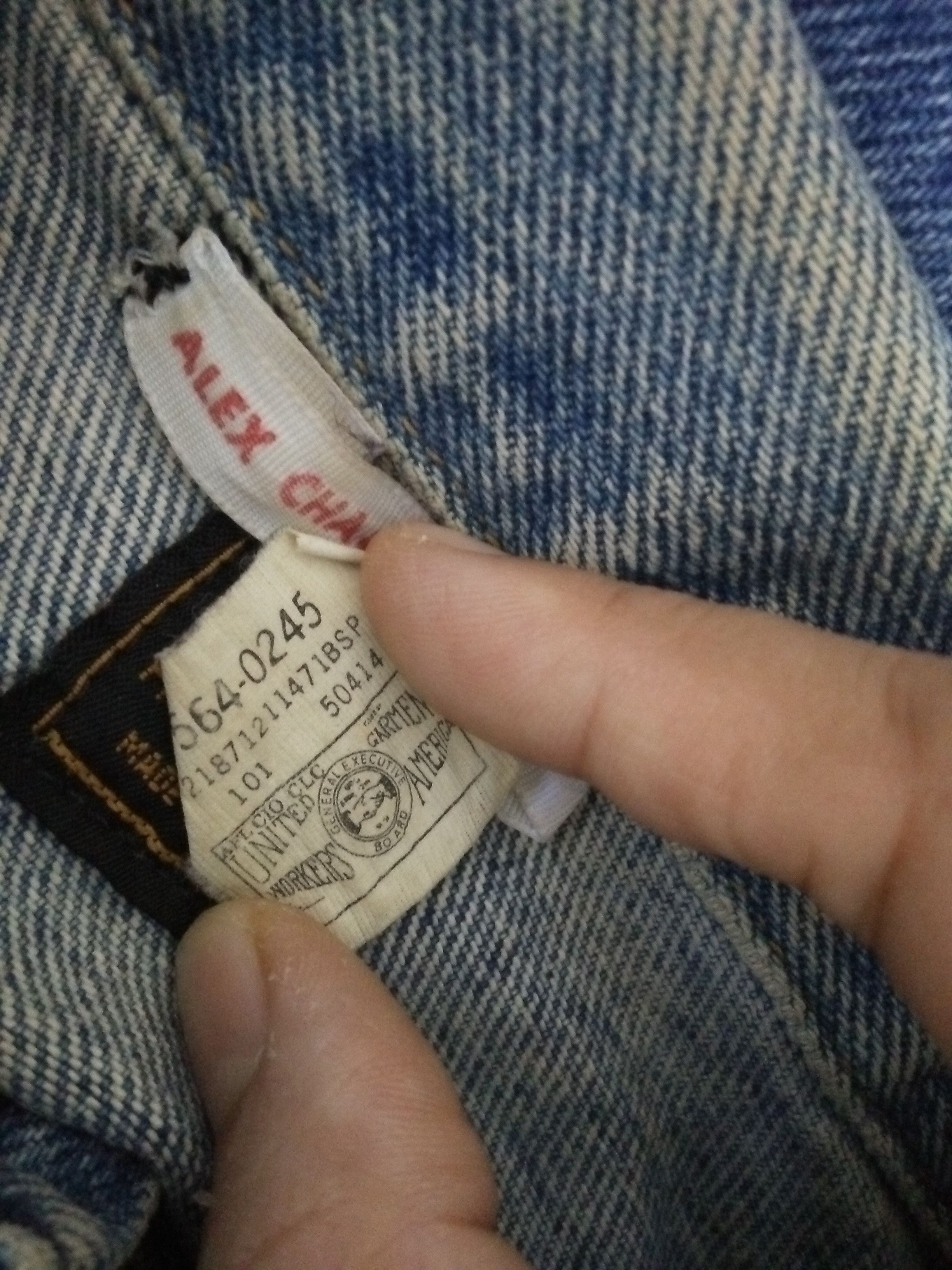 Lee VTG 80sLEE RIDERS USA DENIM JACKET (B71) Size US M / EU 48-50 / 2 - 6 Thumbnail