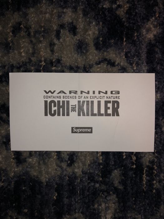Ichi the sale killer supreme sticker