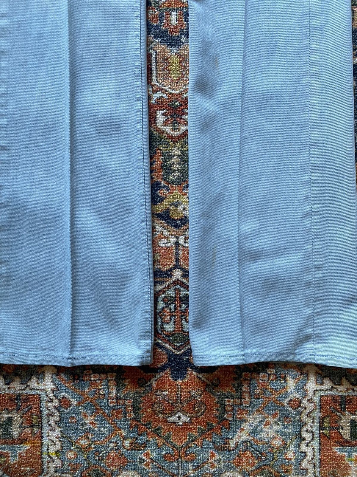 Lee Vintage 1970s Lee Rider Disco Flair Baby Blue Pants READ Size US 30 / EU 46 - 4 Thumbnail