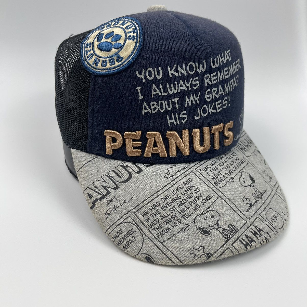 Peanuts Peanuts jokers trucker hat Size ONE SIZE - 2 Thumbnail