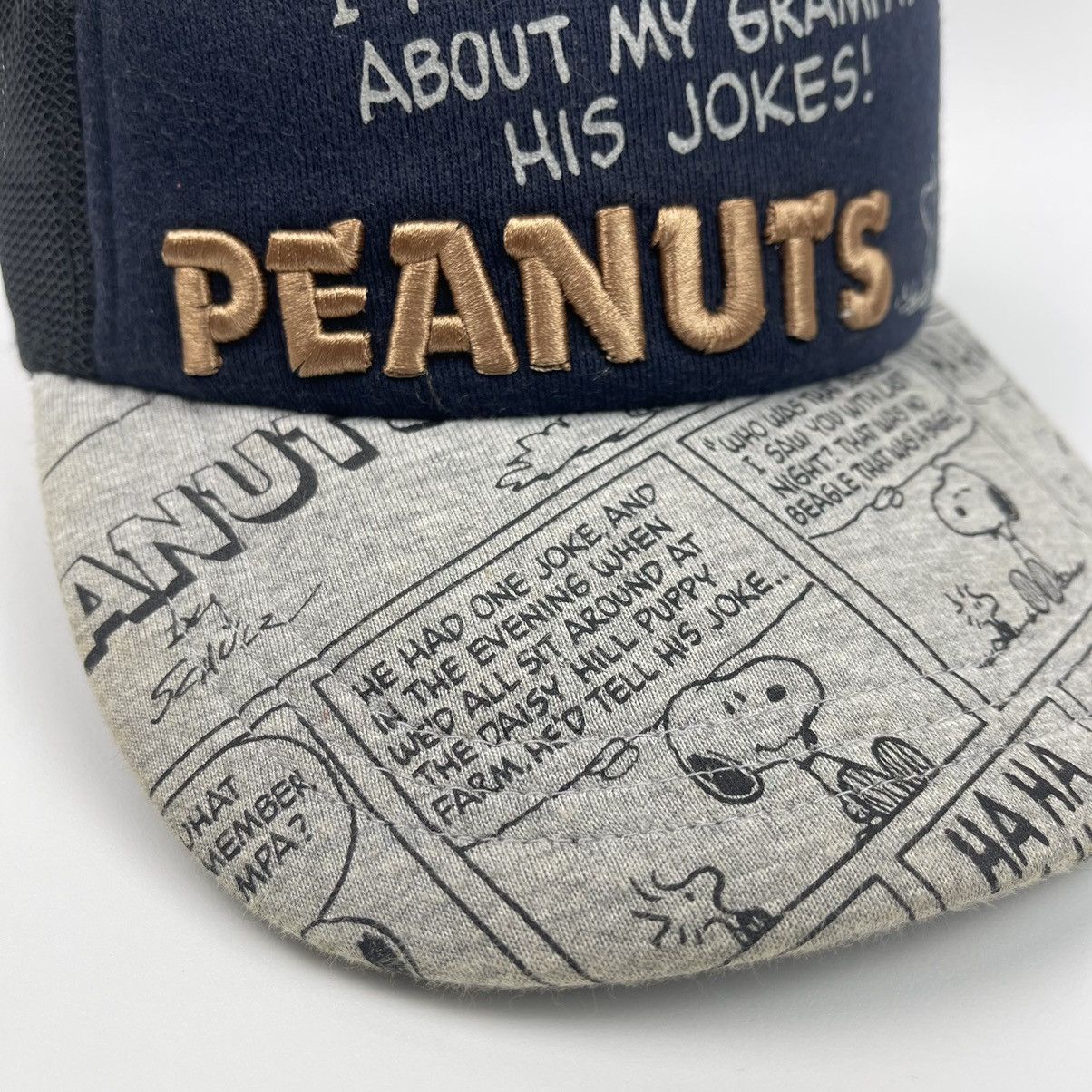 Peanuts Peanuts jokers trucker hat Size ONE SIZE - 13 Thumbnail