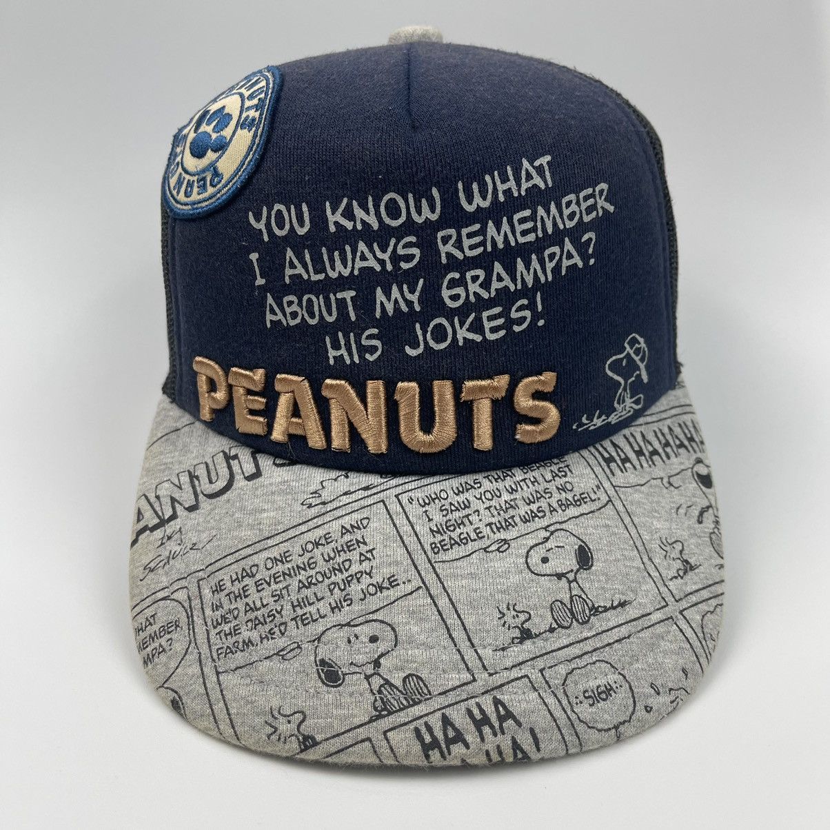 Peanuts jokers trucker hat