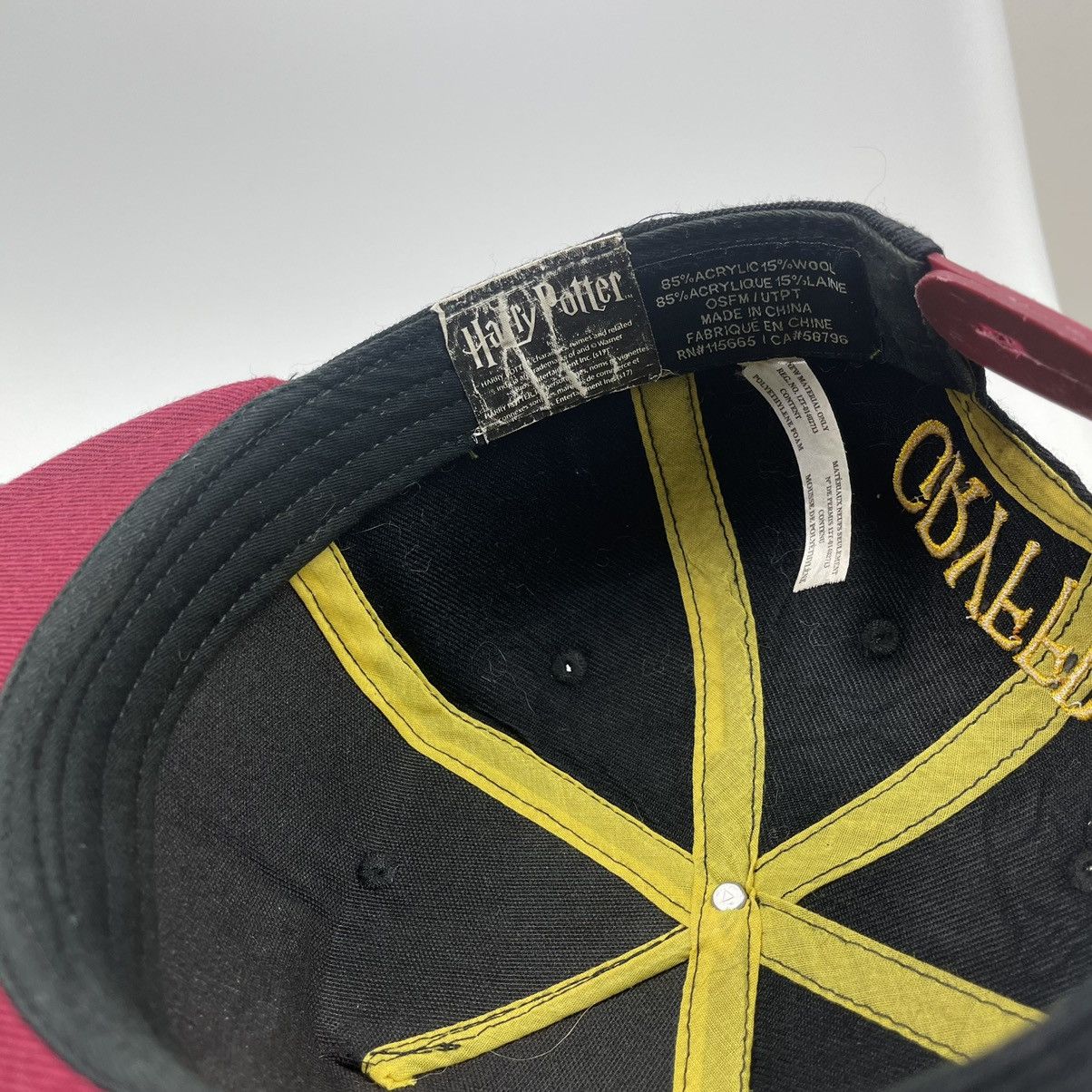 Seditionaries Harry Porter Gryffindor Snapback hat Size ONE SIZE - 17 Thumbnail