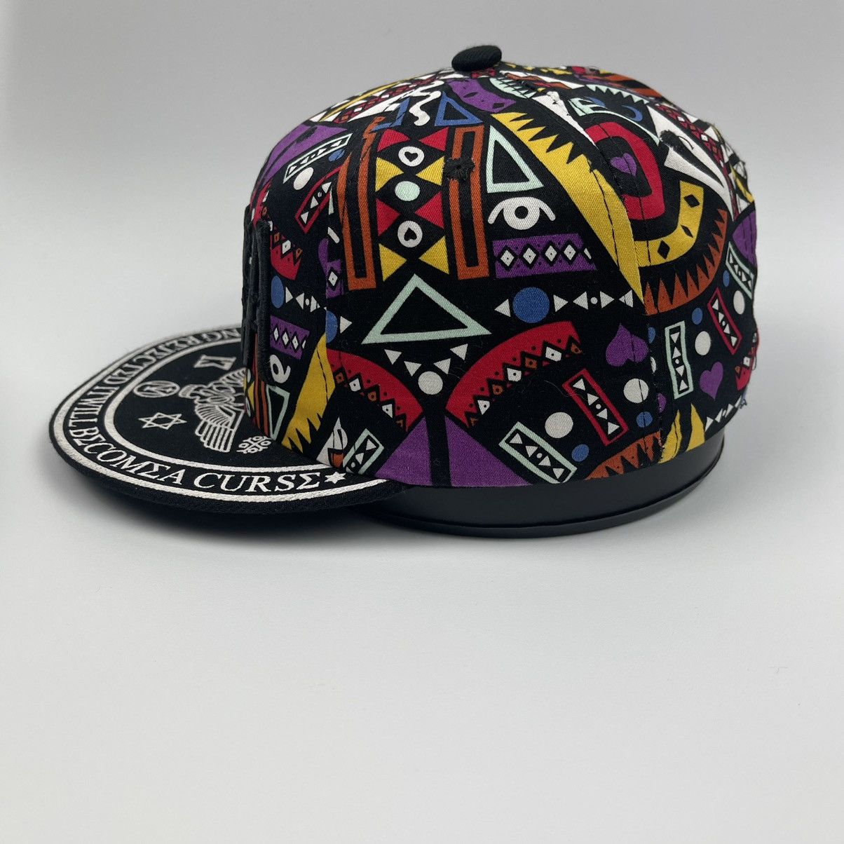 RVCA Rvca Skull Snapback Streetwear Hat Size ONE SIZE - 5 Thumbnail
