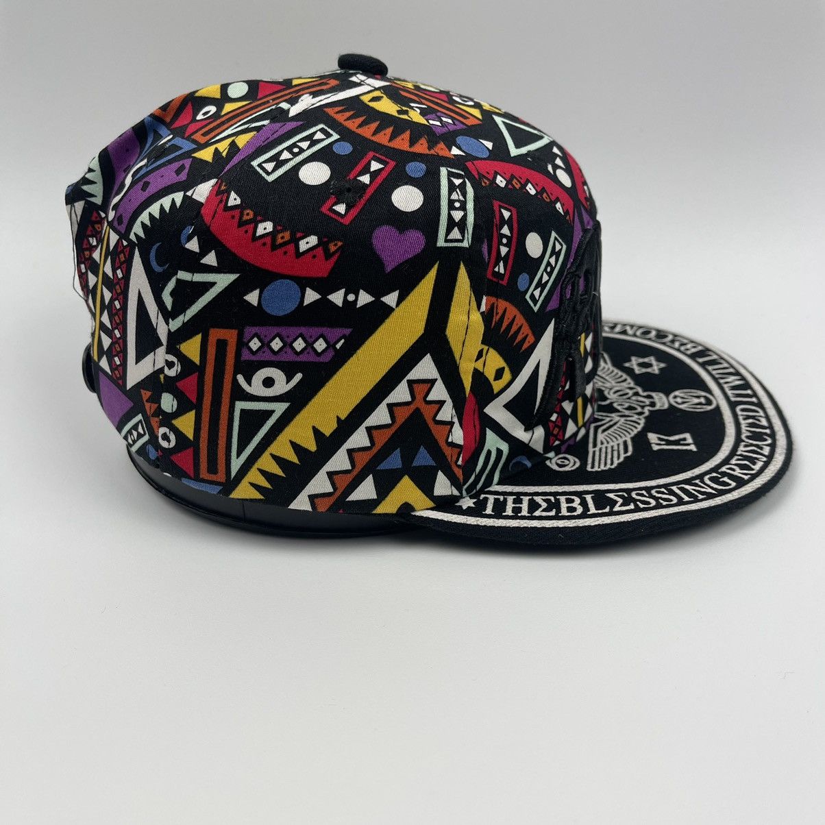 RVCA Rvca Skull Snapback Streetwear Hat Size ONE SIZE - 4 Thumbnail