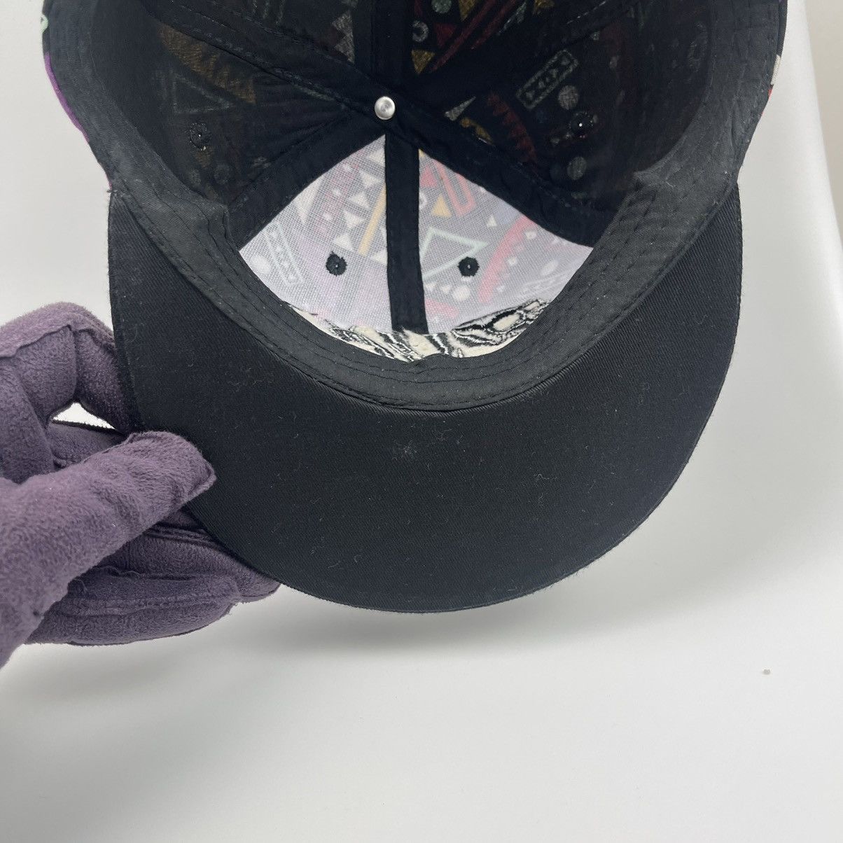 RVCA Rvca Skull Snapback Streetwear Hat Size ONE SIZE - 13 Thumbnail