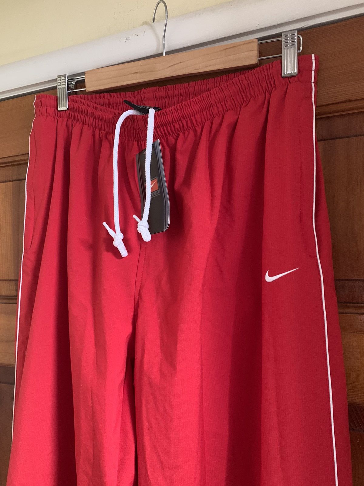 Nike × Vintage *RARE* Vintage New Nike Team Pants - Size Large Size US 34 / EU 50 - 2 Thumbnail