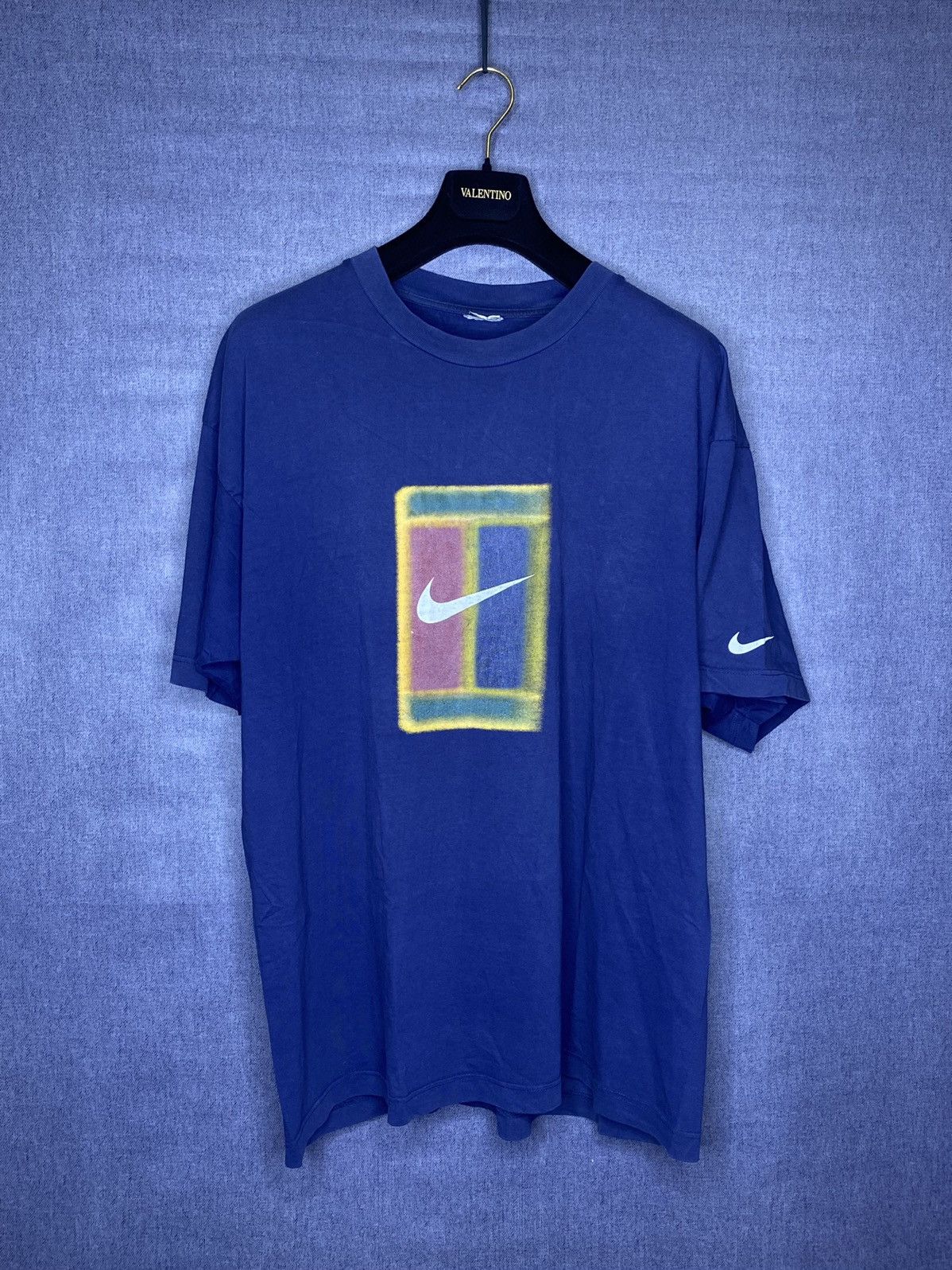 Nike Nike Challenge Court Andre Agassi Vintage Big Logo T Shirt Grailed 8622