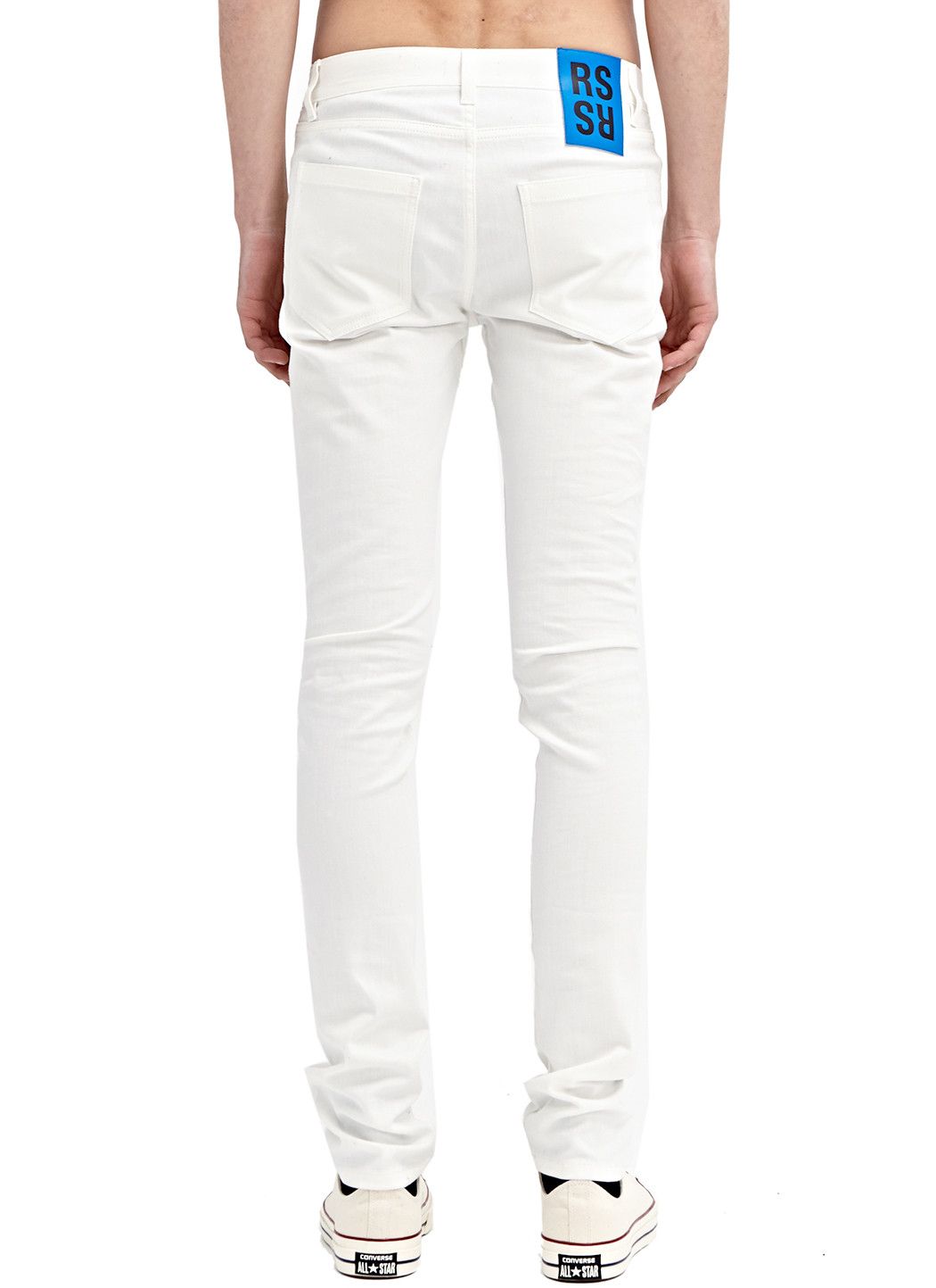 Raf Simons Raf Simons White Jeans Size US 29 - 1 Thumbnail