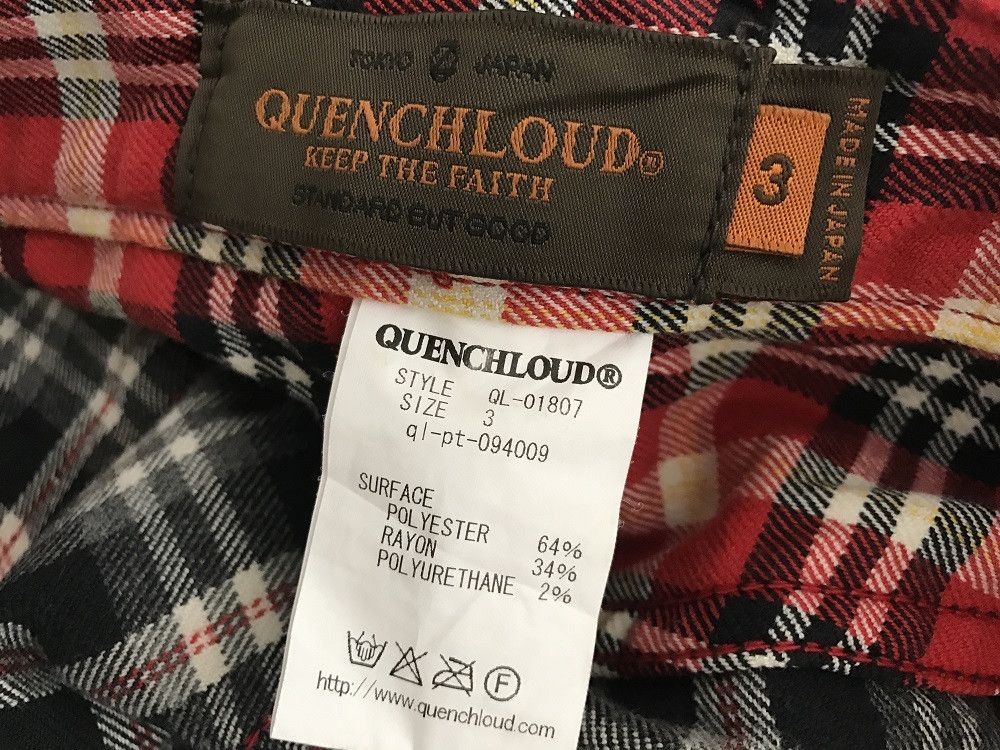 QUENCHLOUD Quenchloud Made in Japan Tartan Plaid Pant Size US 32 / EU 48 - 13 Thumbnail