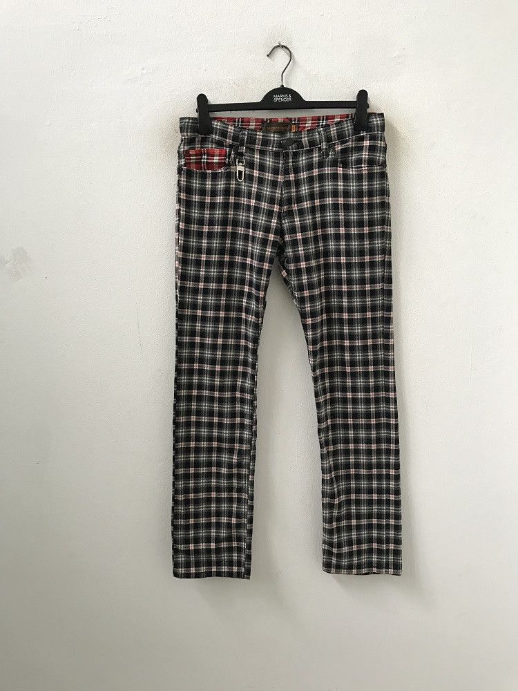 QUENCHLOUD Quenchloud Made in Japan Tartan Plaid Pant Size US 32 / EU 48 - 2 Thumbnail