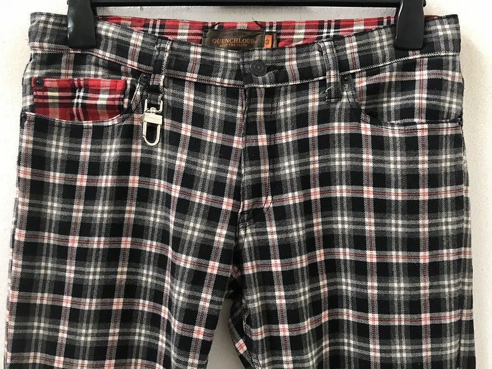 QUENCHLOUD Quenchloud Made in Japan Tartan Plaid Pant Size US 32 / EU 48 - 3 Thumbnail