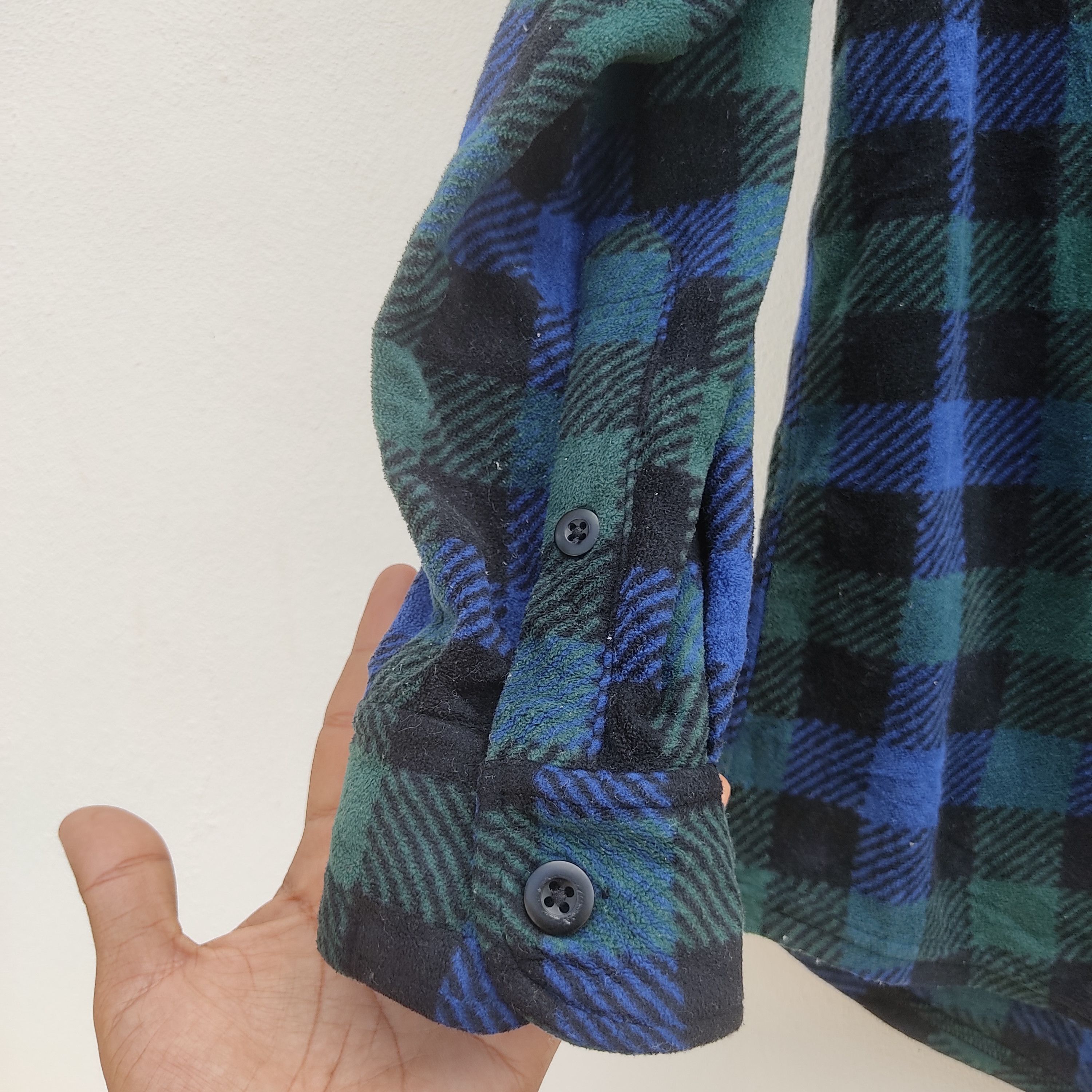 Flannel × Uniqlo × Vintage UNIQLO Flannel Checkered Long Sleeve Shirt Size US XL / EU 56 / 4 - 3 Thumbnail