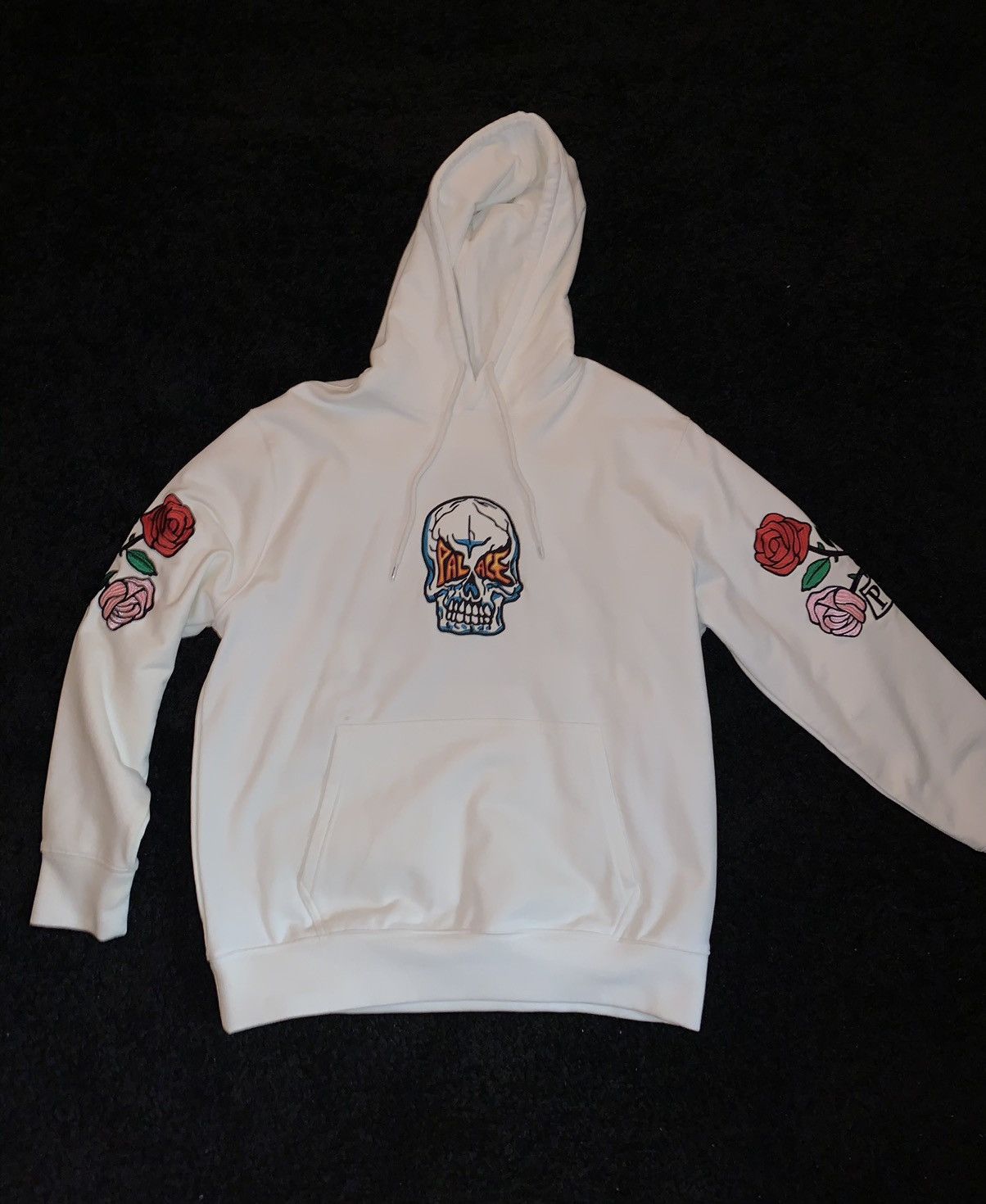 Palace PALACE HESH MIT FRESH HOOD WHITE HOODIE SIZE L Grailed