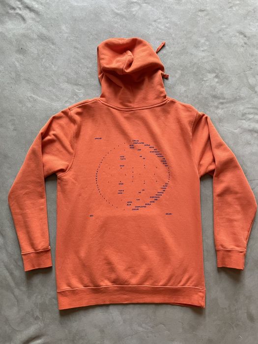 Mac miller globe orange hoodie new arrivals