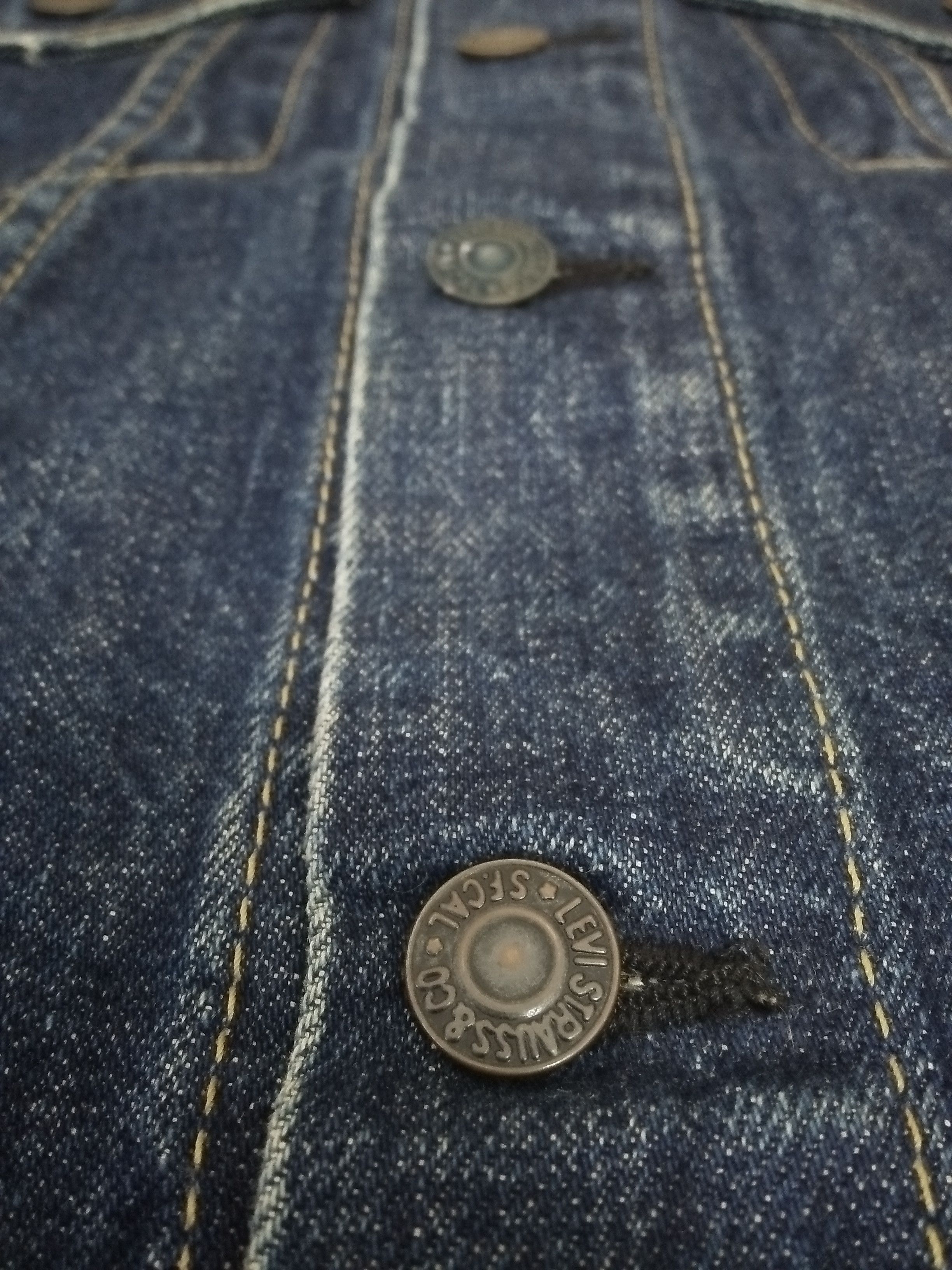 Levi's Vintage Clothing VTG LEVIS 557 BIG E DENIM JACKET (B69) Size US S / EU 44-46 / 1 - 3 Thumbnail