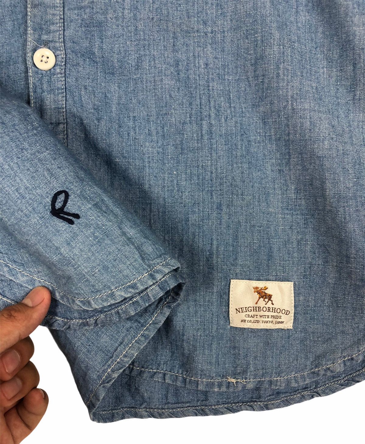 Neighborhood Neighborhood Chambray Button Ups Size US M / EU 48-50 / 2 - 7 Thumbnail