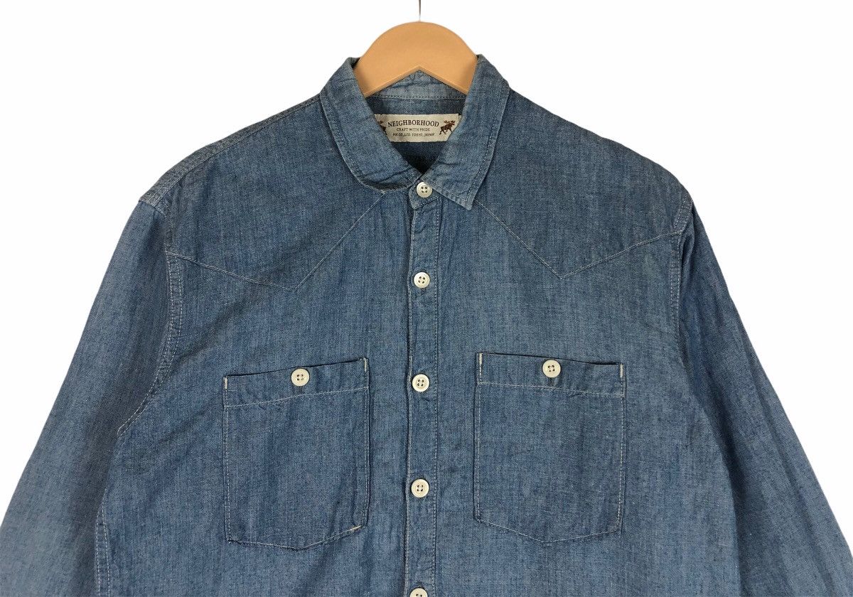 Neighborhood Neighborhood Chambray Button Ups Size US M / EU 48-50 / 2 - 3 Thumbnail