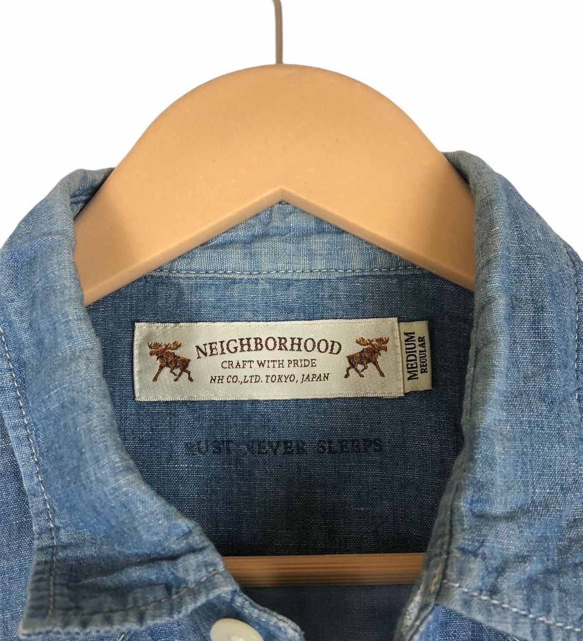 Neighborhood Neighborhood Chambray Button Ups Size US M / EU 48-50 / 2 - 8 Thumbnail