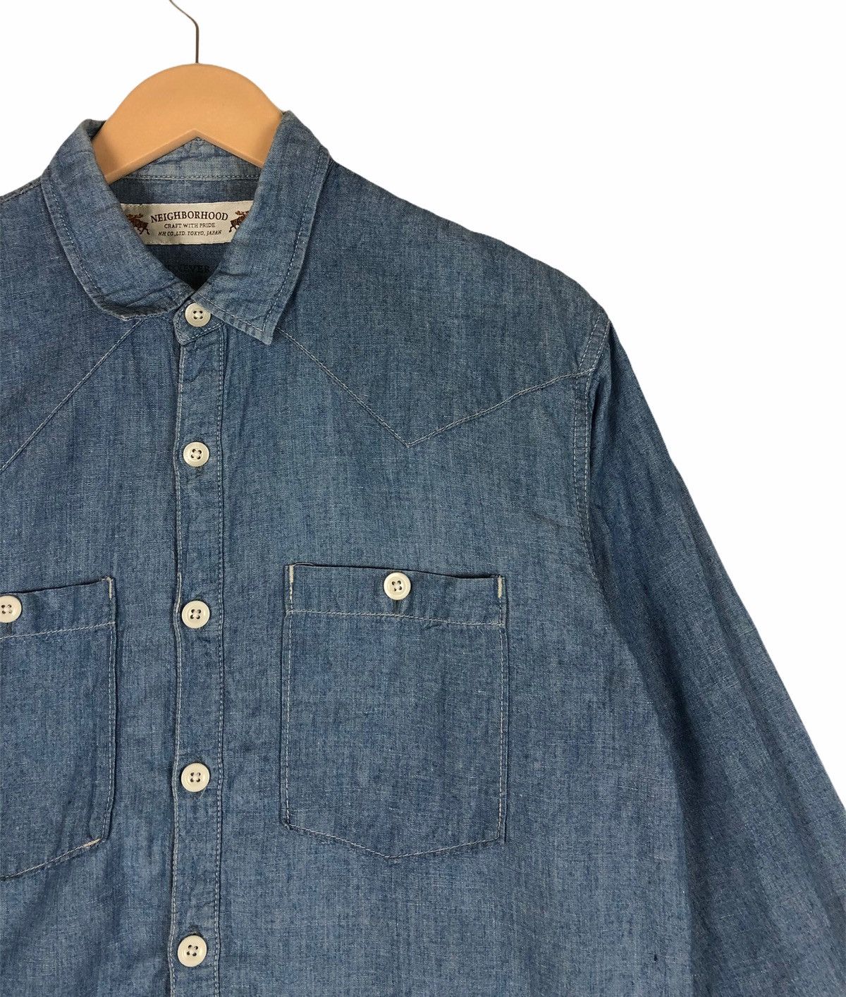 Neighborhood Neighborhood Chambray Button Ups Size US M / EU 48-50 / 2 - 6 Thumbnail