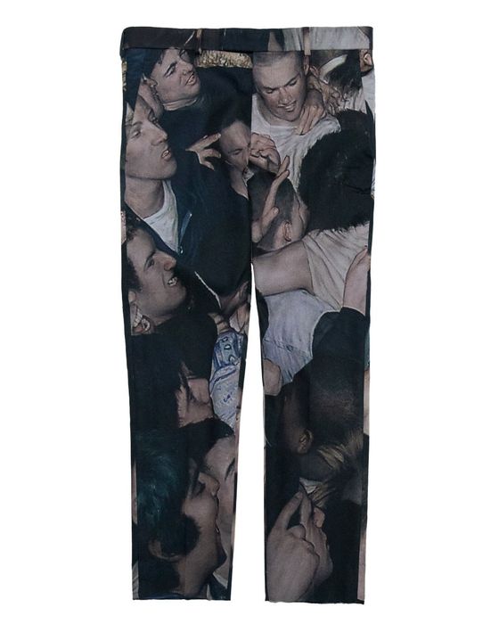 Dior Dior Fw17 Dan Witz Mosh Pit Pants Grailed