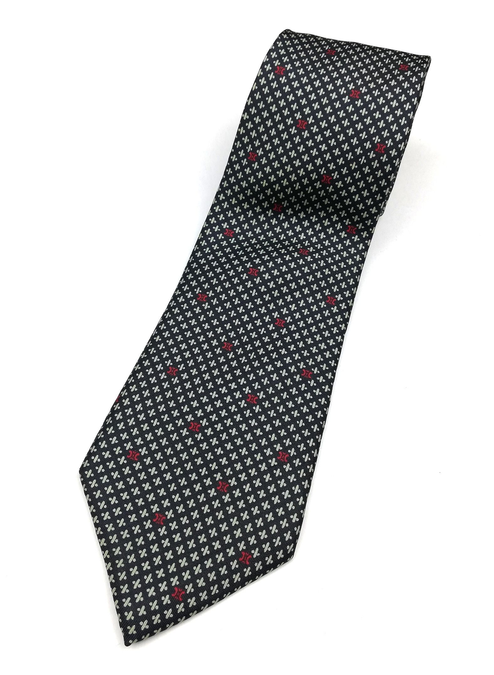 Celine CELINE PARIS LUXURY SILK NECKTIE CLASSIC DESIGN Size ONE SIZE - 1 Thumbnail