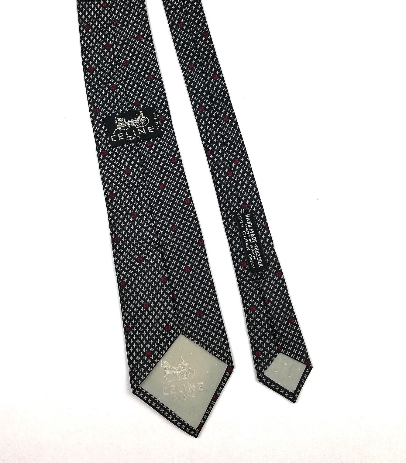 Celine CELINE PARIS LUXURY SILK NECKTIE CLASSIC DESIGN Size ONE SIZE - 6 Thumbnail
