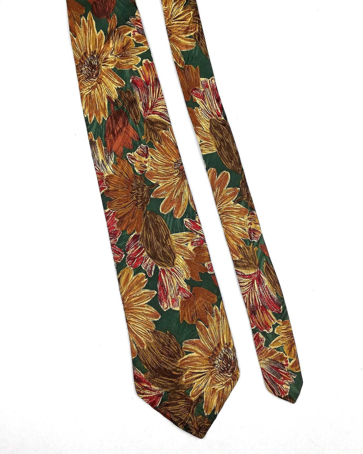 Nazareno Gabrielli NAZARENO GABRILLI ITALY RARE FLORAL DESIGN NECKTIE LUXURY Size ONE SIZE - 6 Thumbnail