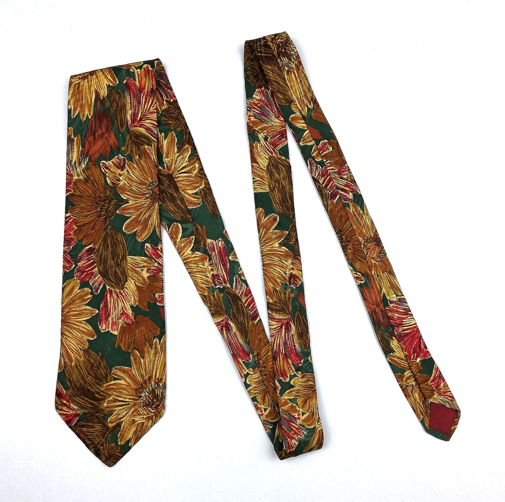 Nazareno Gabrielli NAZARENO GABRILLI ITALY RARE FLORAL DESIGN NECKTIE LUXURY Size ONE SIZE - 7 Thumbnail