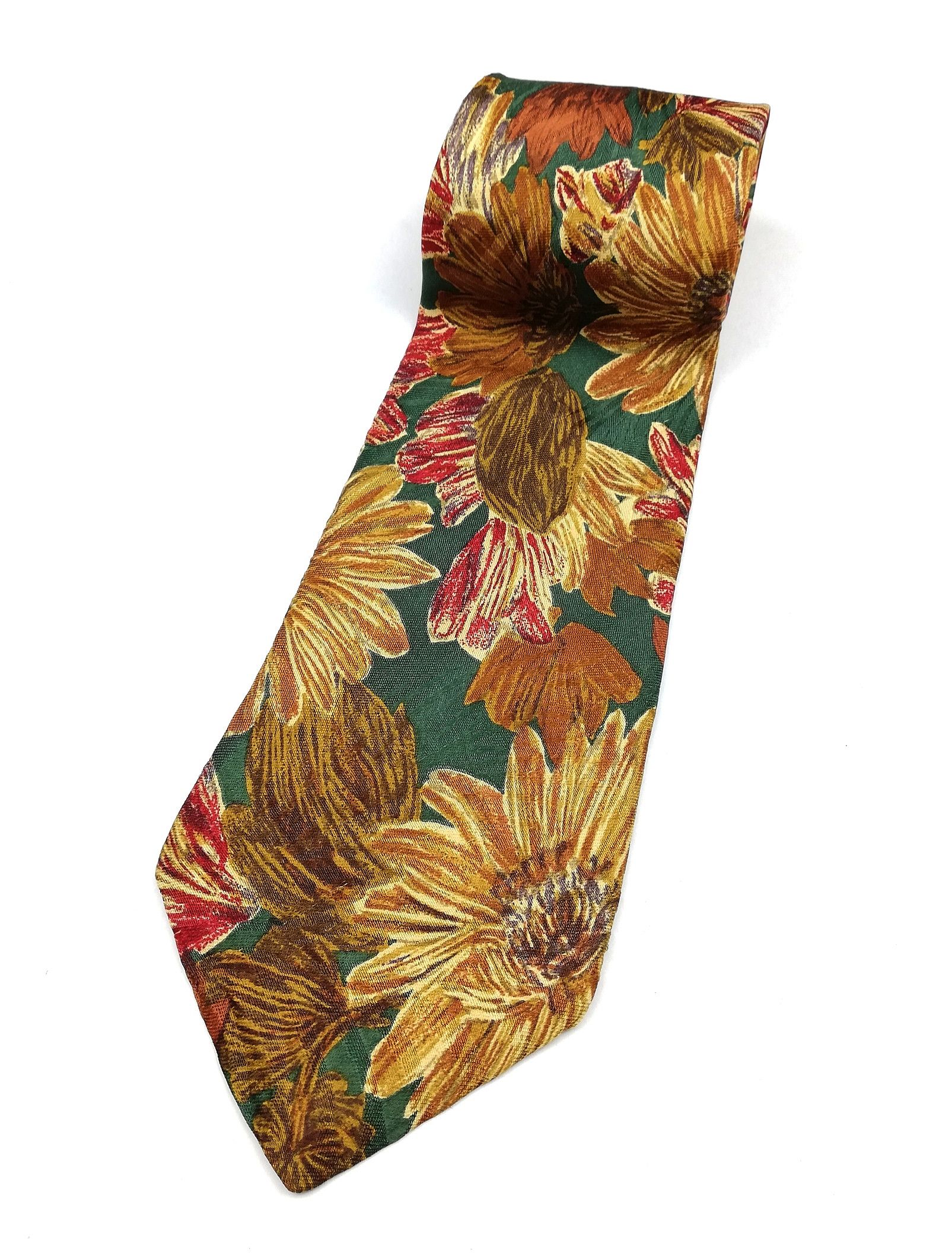 Nazareno Gabrielli NAZARENO GABRILLI ITALY RARE FLORAL DESIGN NECKTIE LUXURY Size ONE SIZE - 1 Thumbnail