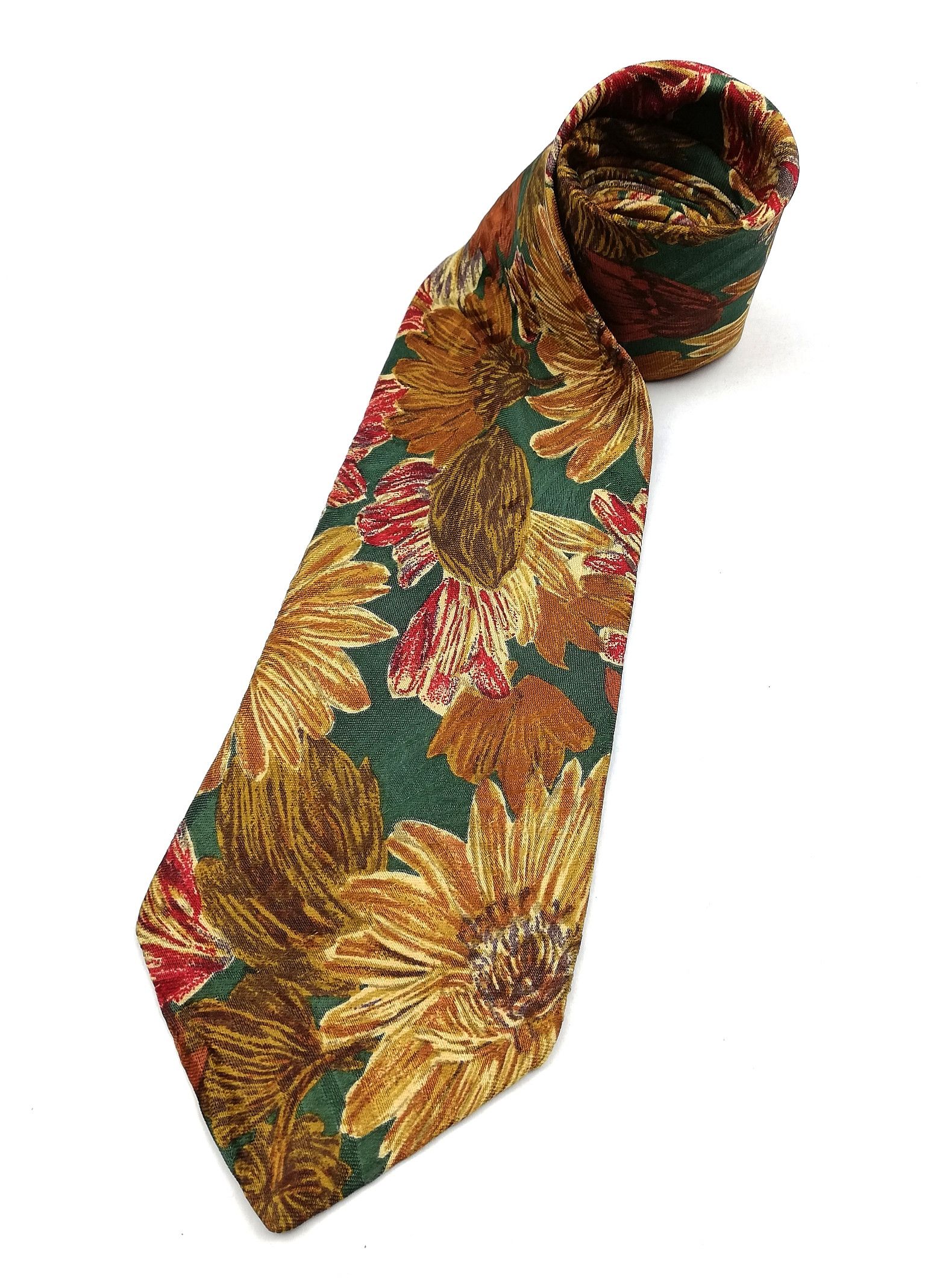 Nazareno Gabrielli NAZARENO GABRILLI ITALY RARE FLORAL DESIGN NECKTIE LUXURY Size ONE SIZE - 2 Thumbnail