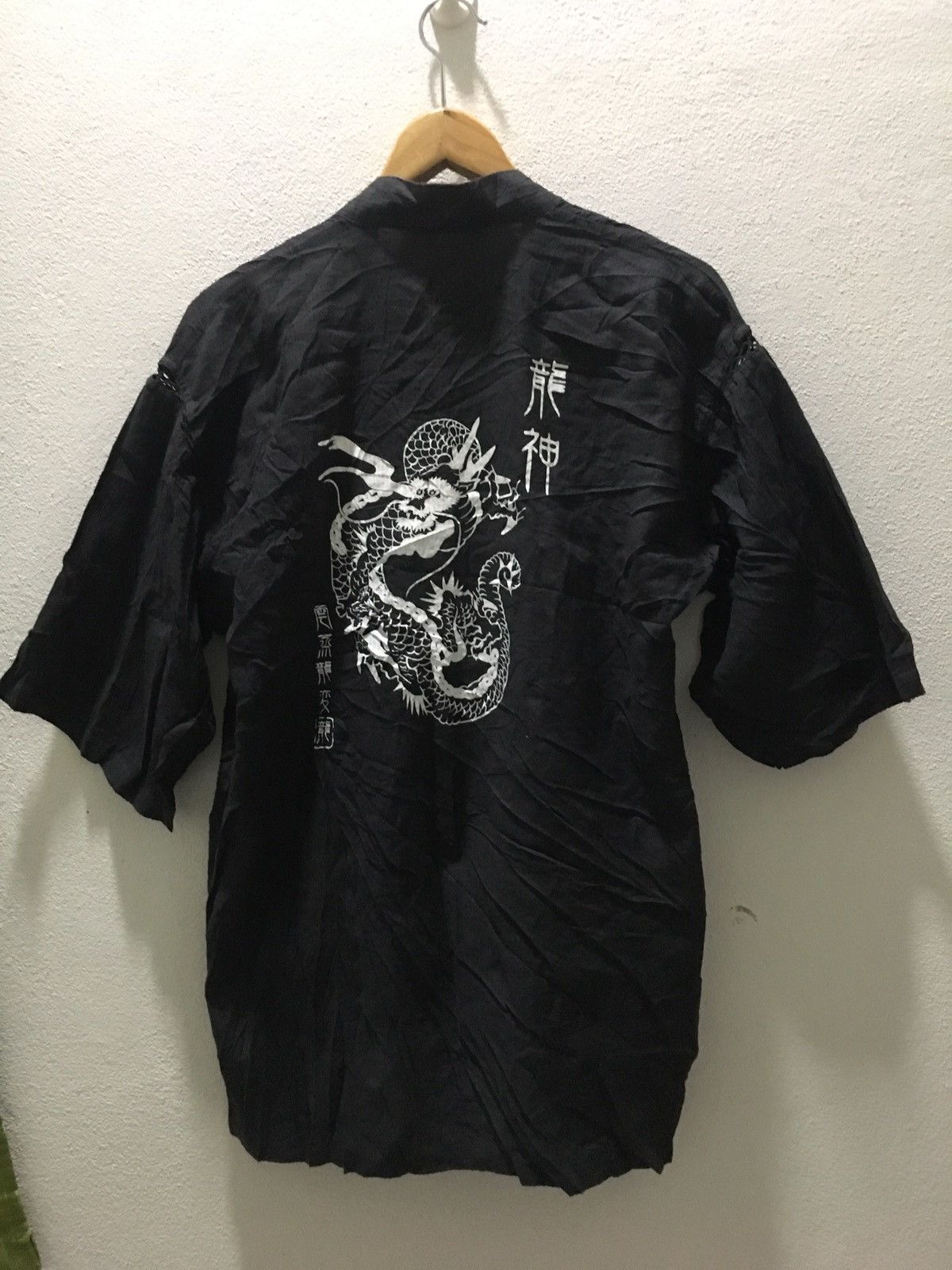 KIMONO CARDIGAN JAPAN DRAGON PRINTED