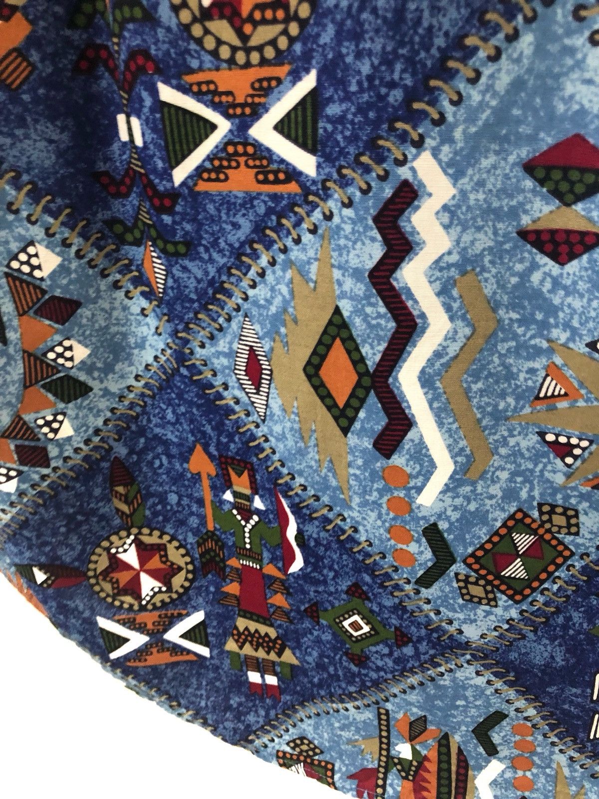Vintage Michele D’Ambra Italy Ancient Middle East Art Rayon Shirt Size US M / EU 48-50 / 2 - 15 Thumbnail